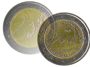 2 Euros 2010 Belgique: Présidence de l'Union européenne